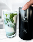 bonsai cha chasen matcha maker is great for making matcha lattes